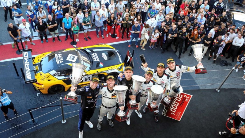 تیم «کاستومر ریسینگ» مرسدس AMG جشن موفقیت خود در فصل 2018 را برگزار کرد